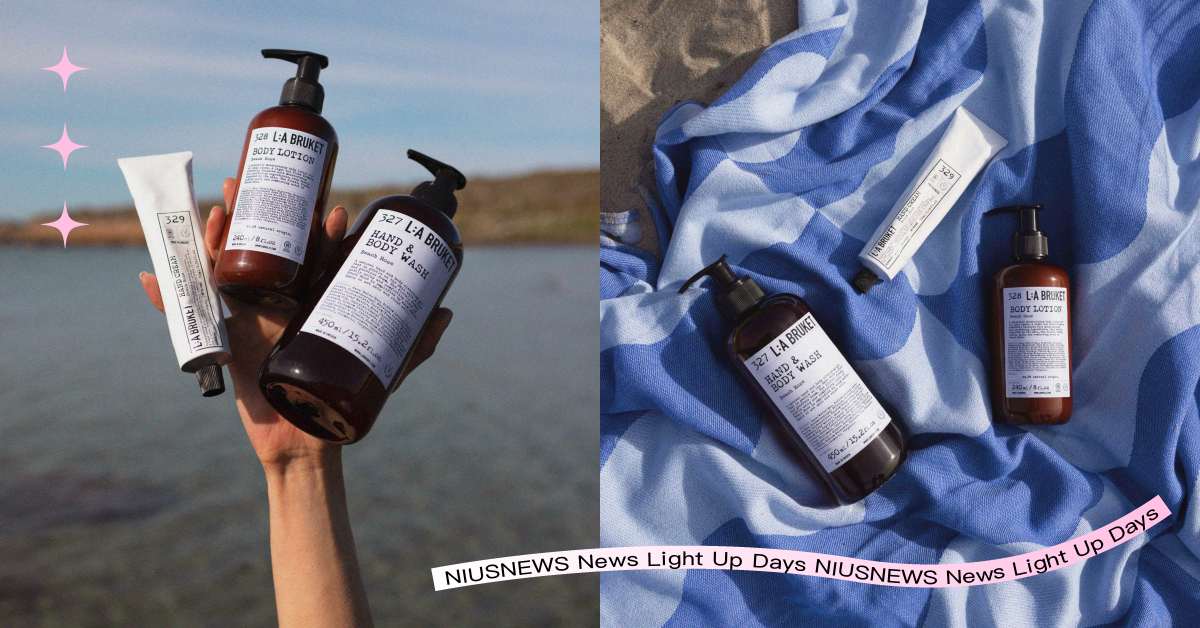 靈感源自瑞典寧靜的岩岸風景！L:a Bruket 全新推出限量海鹽玫瑰身體保養系列 