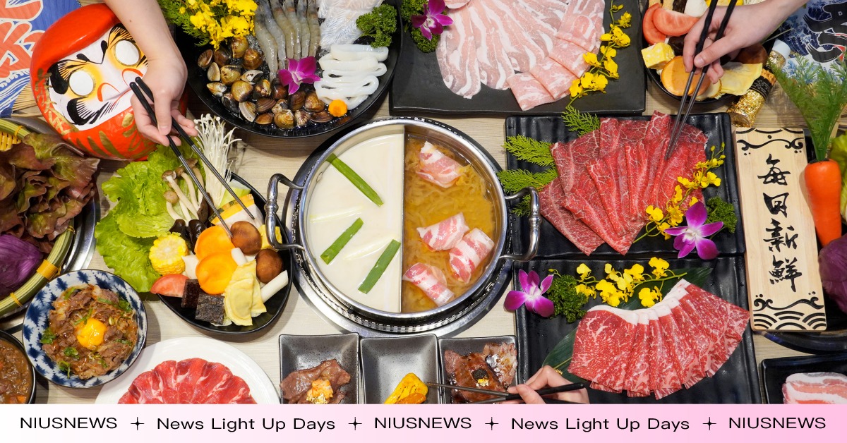 「涮樂和牛」霸氣升級！整面酒牆無限嗨、哈根達斯無限享，烏魚子x和牛x九孔鮑魚超狂吃到飽 