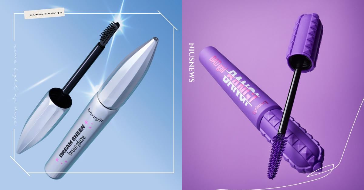 benefit 正式引爆「眉眼結構放大術」！亮晶晶眉膠 × 壞女孩眼線膠筆 × 壞女孩捲翻天睫毛膏 