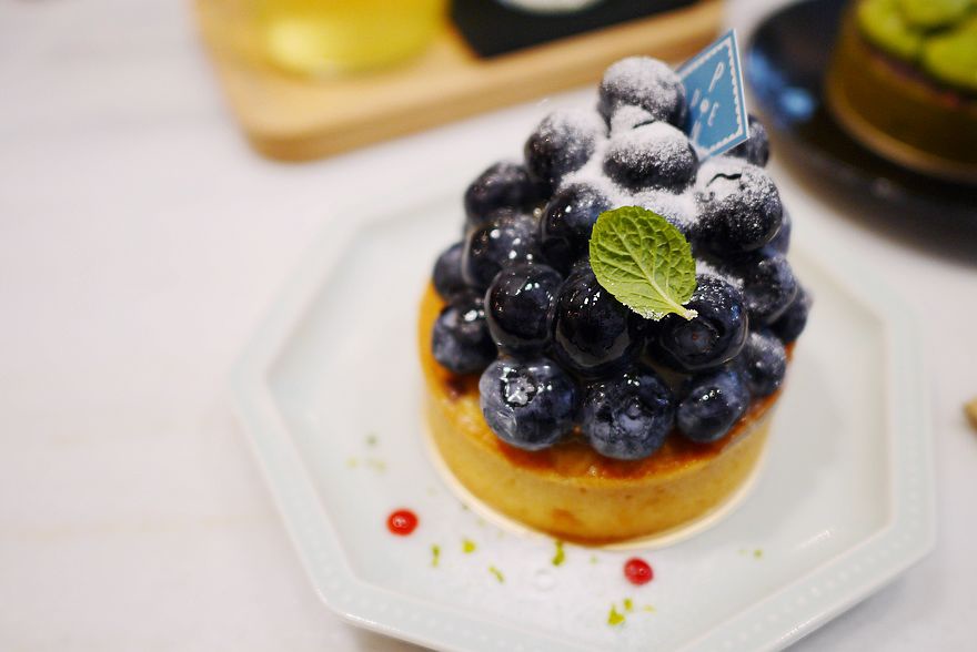 【新北】小巧又迷人的甜塔，分享甜蜜的好滋味—Ponpie Ponpie，新北，板橋，甜塔，派，法式甜點，分享，藍莓，抹茶
