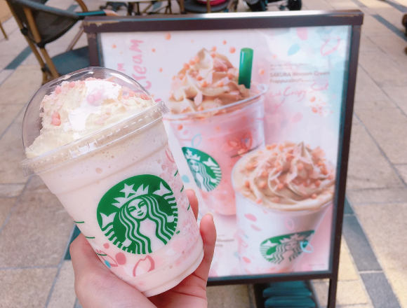 星巴克日本限定、來朝聖最適合春天的櫻花飲品！ 星巴克、日本、櫻花