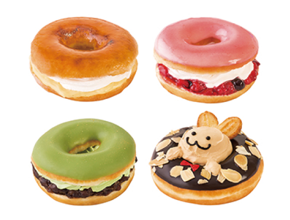Krispy甜甜圈推出限定櫻花和抹茶口味！只在JR名古屋高島屋販售！ Krispy、甜甜圈、櫻花、抹茶、名古屋