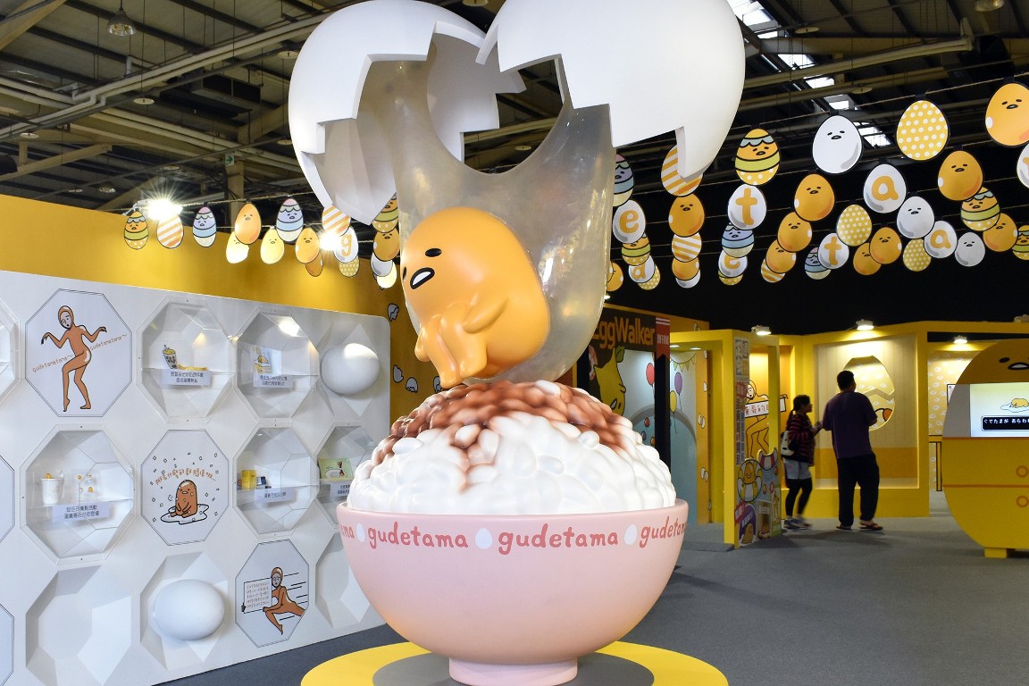 《蛋黃哥懶得展－台中站》可愛無敵！慵懶萬歲！ 蛋黃哥，台中，展覽