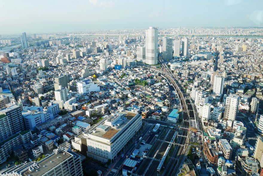 【日本】日劇般的絕佳景色，融入在藍天下的高塔─晴空塔SKY TREE 東京，晴空塔，十間橋，抹茶，章魚燒，Tembo Deck，embo Galleria(天望回廊)，天空樹
