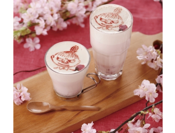 『春天限定』櫻花香嚕嚕米飲品將在3月15日（三）開始販賣！ 魯魯米、櫻花、春天、飲品