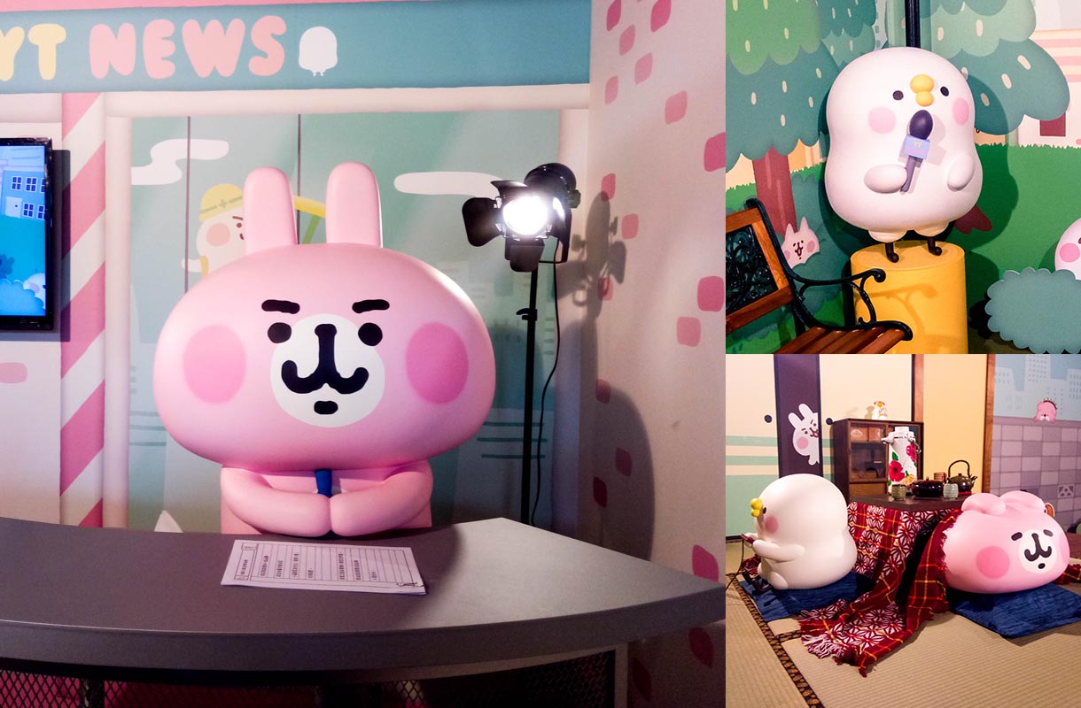 【Wondershow帶你看展覽】超人氣的粉紅兔兔與p助來了！《卡娜赫拉的愜意小鎮》 台北、展覽、卡娜赫拉、粉紅兔兔、p助、卡娜赫拉的愜意小鎮、小動物、Kanahei、貼圖、插畫、華山文創園區、Wondershow