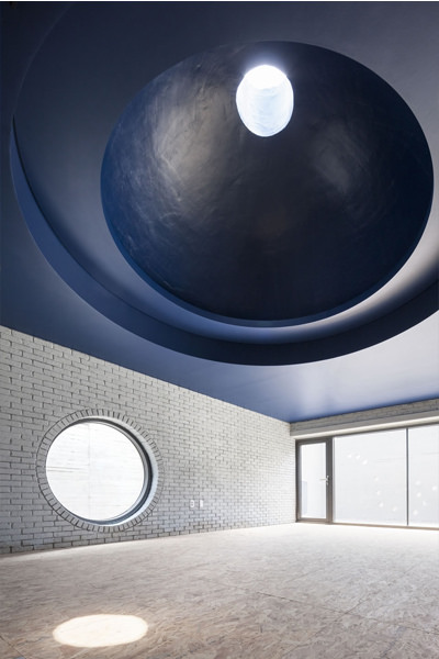 似星似月？融合月夜與星點的設計建築─《Two moon》 韓國，首爾，月亮，建築，two moon，two moon junction surfaced when we first met，設計建築，畫廊咖啡館