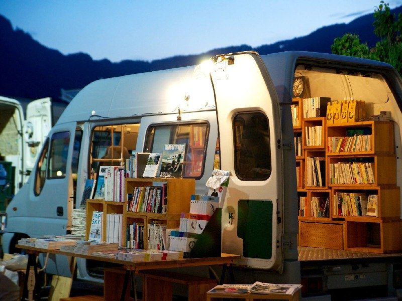 帶你遇見一卡車的書香浪漫，日本移動書店Book Truck 日本，書店，書車，Book Truck，三田修平