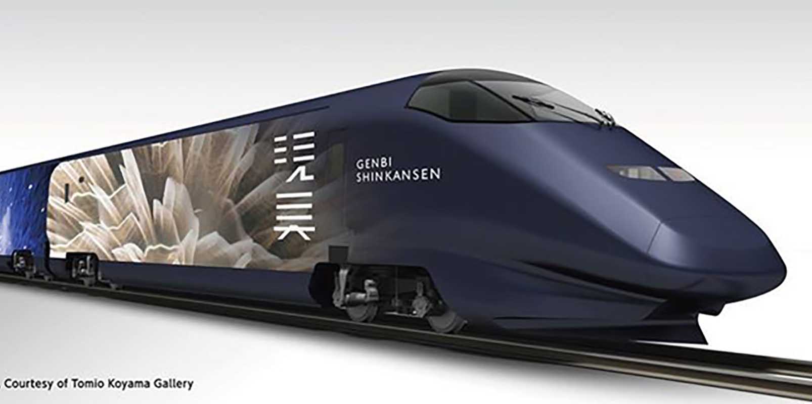 在軌道上行駛的美術館？乘著藝術奔馳的現美新幹線來啦！ 美術館，移動的美術館，現美新幹線，新幹線，JR東日本，藝術列車，越後湯澤，新潟，上越新幹線，蜷川實花