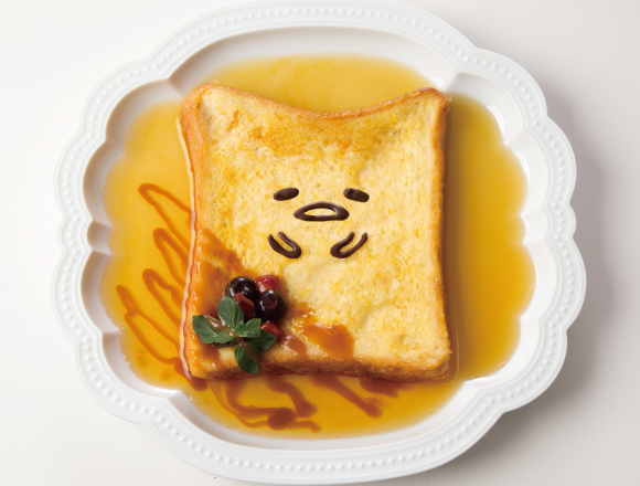 橫濱期間限定推出『蛋黃哥×點心王國』咖啡店。 橫濱、蛋黃哥、點心王國