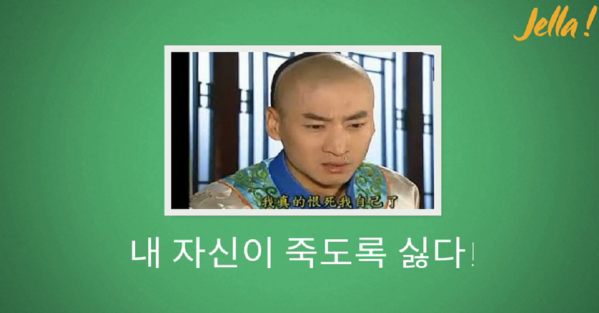 내 자신이 죽도록 싫다 (我真的恨死我自己了) 鄉民韓語、爾康、減肥