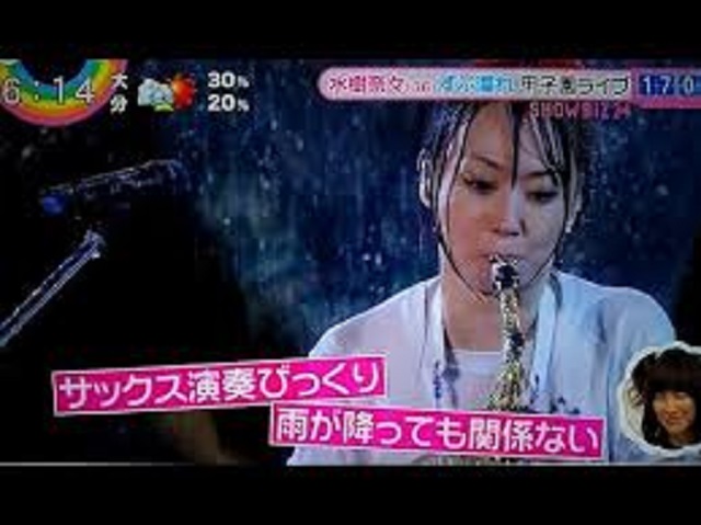(回顧)豪雨的甲子園球場舞台，聲優天后「水樹奈奈」初次展現吹奏功夫 水樹奈奈，聲優