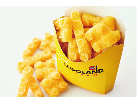 這也太特別了吧！樂高薯塊！將於4月1日在日本隆重開幕，快來品嘗吧♡ 樂高、LOGOLAND、日本