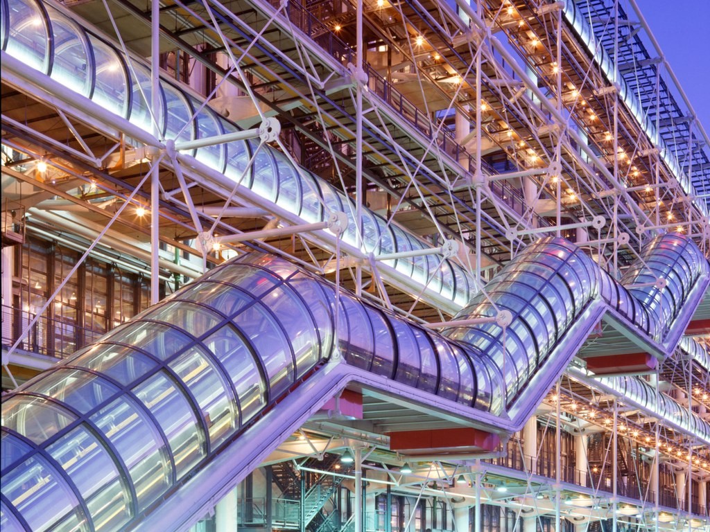 來一場現代藝術的小旅行吧！帶你走過20世紀的藝術─龐畢度中心 法國，龐畢度中心，美術館，巴黎，管線，建築，20世紀，當代藝術